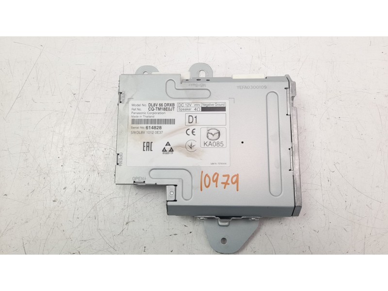 Recambio de sistema audio / radio cd para mazda 2 lim. () 1.5 16v cat referencia OEM IAM DL8V66DRXB CQTM18E0JT 