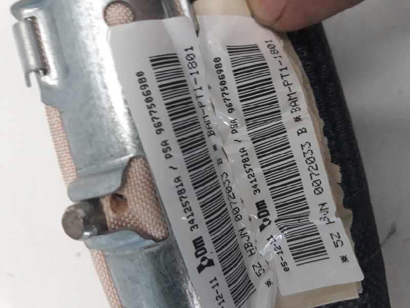 Recambio de airbag cortina delantero izquierdo para citroen c3 collection referencia OEM IAM 9677506980  