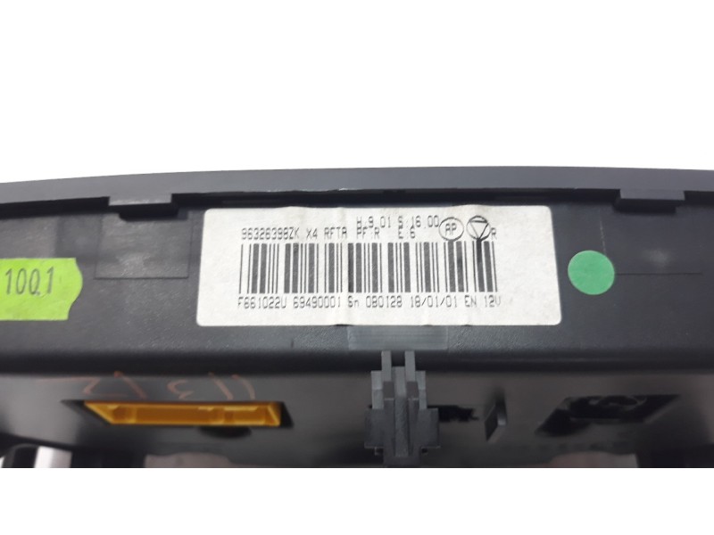 Recambio de mando calefaccion / aire acondicionado para citroen c5 berlina 2.0 hdi referencia OEM IAM 96326398ZK  