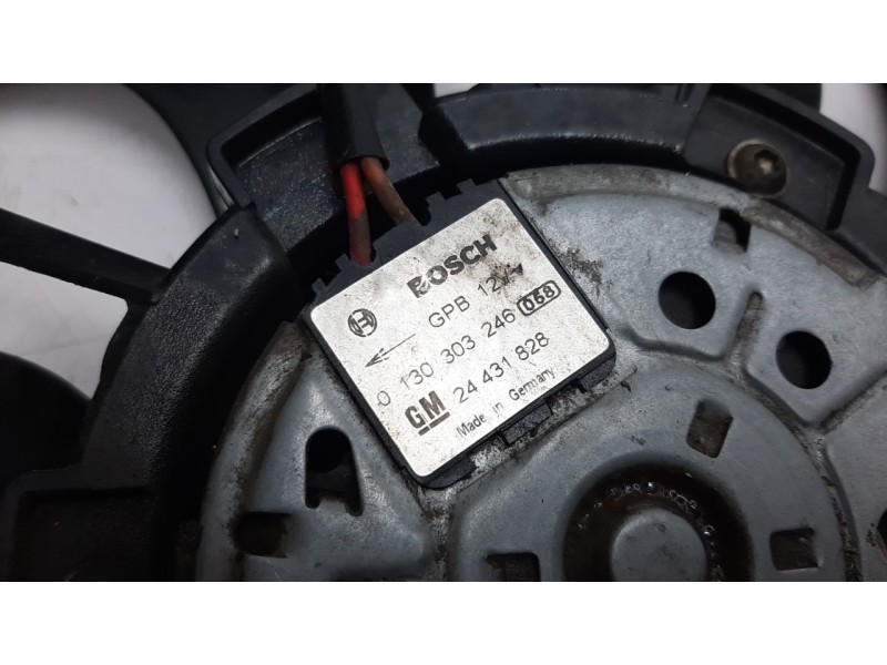 Recambio de electroventilador para opel zafira a 2.0 dti referencia OEM IAM 24413317 47308 