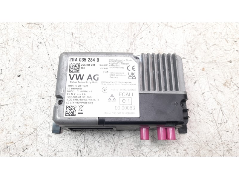 Recambio de modulo electronico para seat ateca (khp) style go referencia OEM IAM 2GA035284B  
