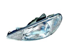 Recambio de faro izquierdo para peugeot 206 berlina referencia OEM IAM 6204S7 10117210002 PG0094804