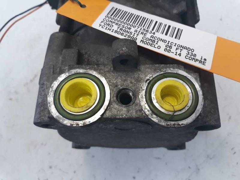 Recambio de compresor aire acondicionado para ford transit mod. 2000 combi ft 330 2.4 medio referencia OEM IAM YC1H19D629AA 3244