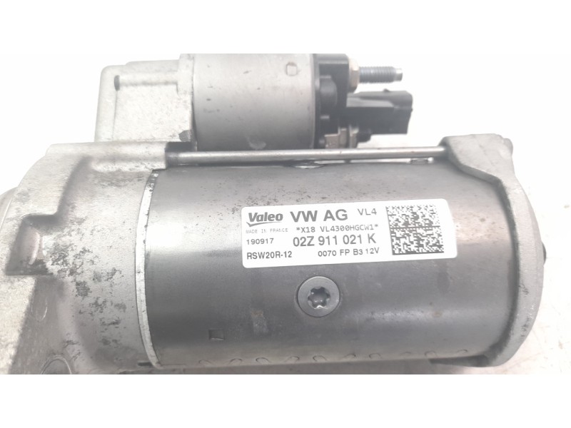 Recambio de motor arranque para seat leon (5f1) 1.6 tdi referencia OEM IAM 02Z911021K ARF830401 S50608