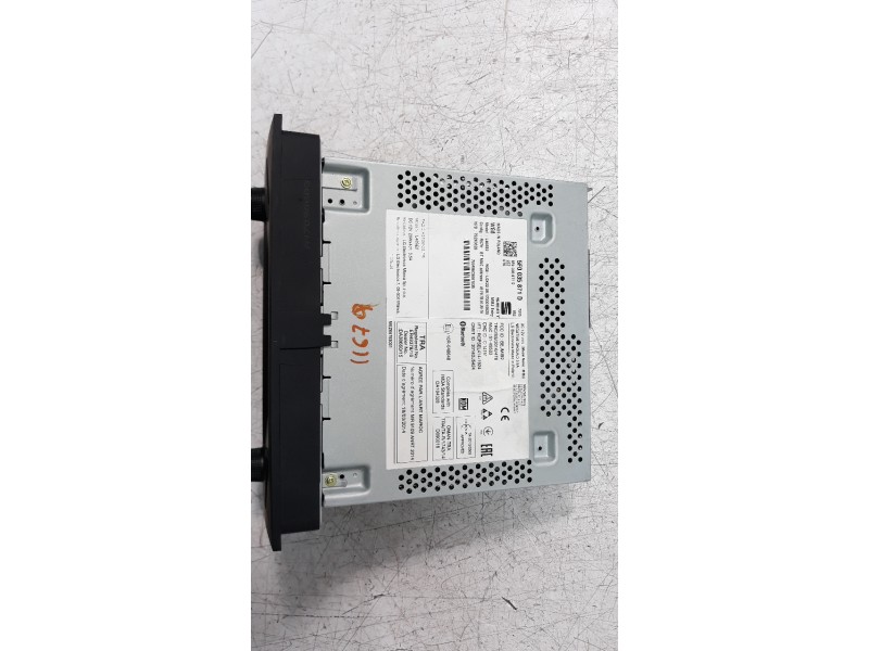 Recambio de sistema audio / radio cd para seat leon (5f1) 1.6 tdi referencia OEM IAM 5F0035871D  