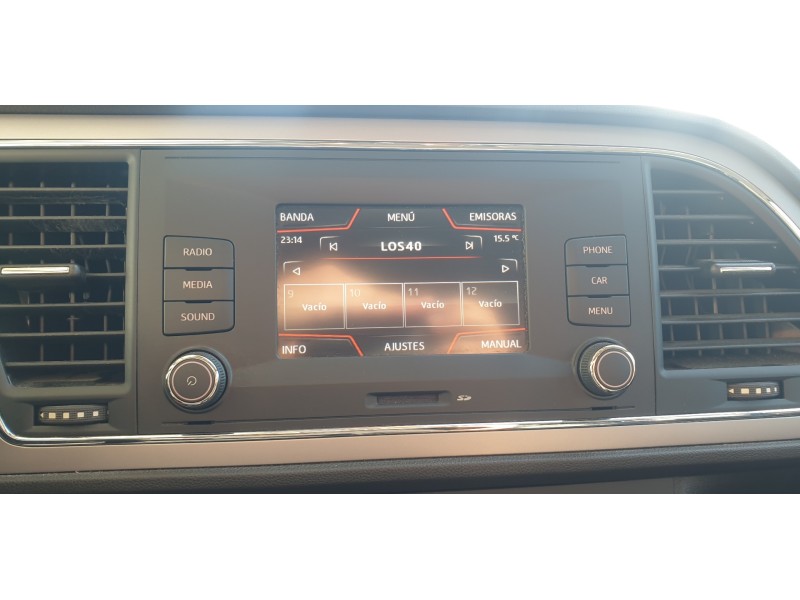 Recambio de sistema audio / radio cd para seat leon (5f1) 1.6 tdi referencia OEM IAM 5F0035871D  