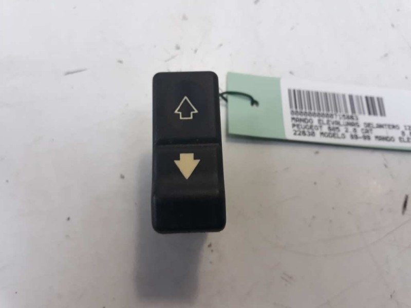 Recambio de mando elevalunas delantero izquierdo para peugeot 605 2.0 cat referencia OEM IAM 22630  
