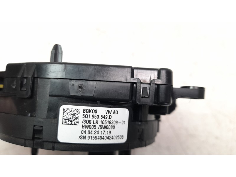 Recambio de anillo airbag para seat ateca (khp) fr referencia OEM IAM 5Q1953549D  