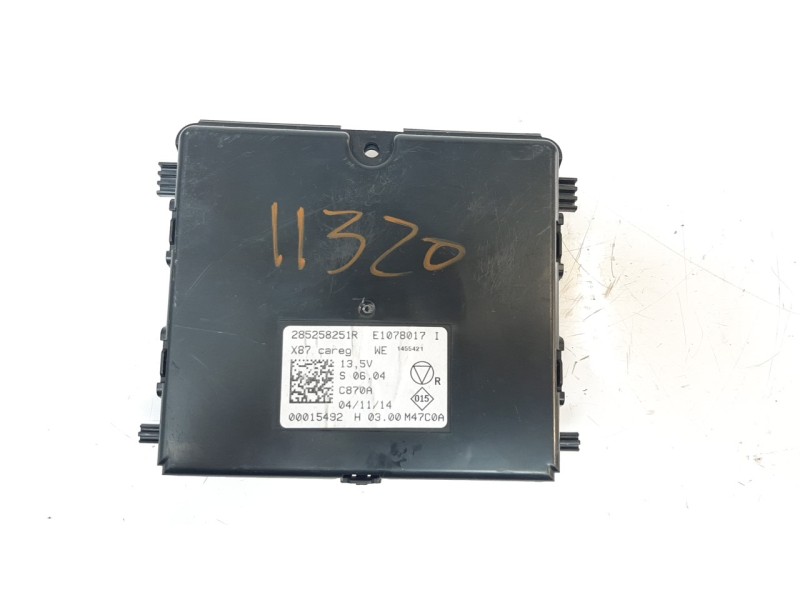 Recambio de modulo electronico para renault captur 1.5 dci diesel fap energy referencia OEM IAM 285258251R  