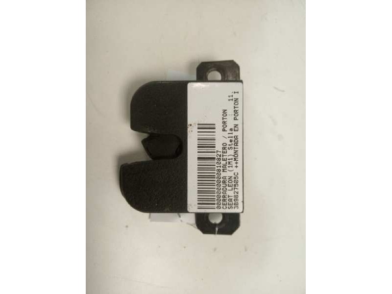 Recambio de cerradura maletero / porton para seat leon (1m1) stella referencia OEM IAM 3B9827505C  