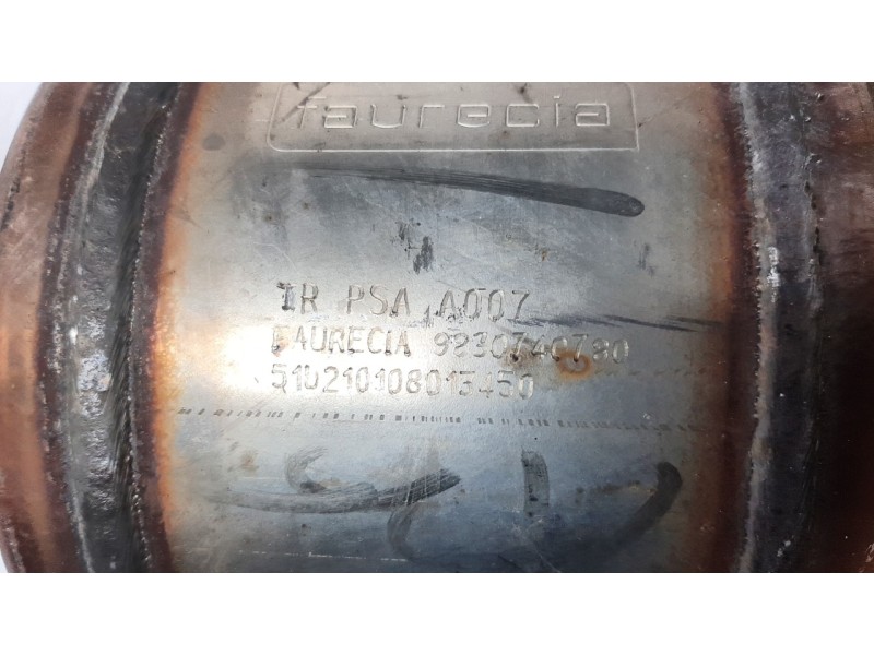 Recambio de tubo escape completo para peugeot 3008 1.5 blue-hdi fap referencia OEM IAM 9830740780  