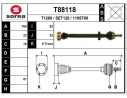 TRANSMISION DELANTERA DERECHA 6K0407272L 6K0407272L S1209