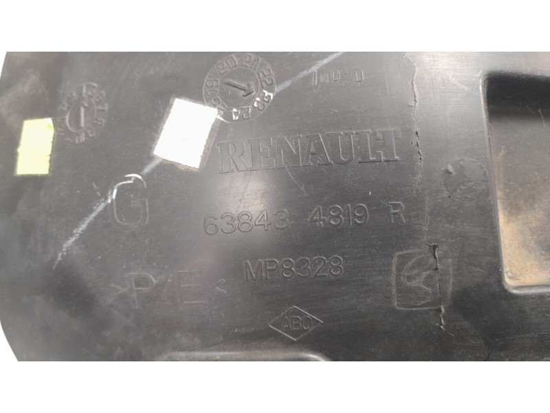 Recambio de paso rueda delantero izquierdo para dacia sandero iii stepway expression referencia OEM IAM 638434819R  