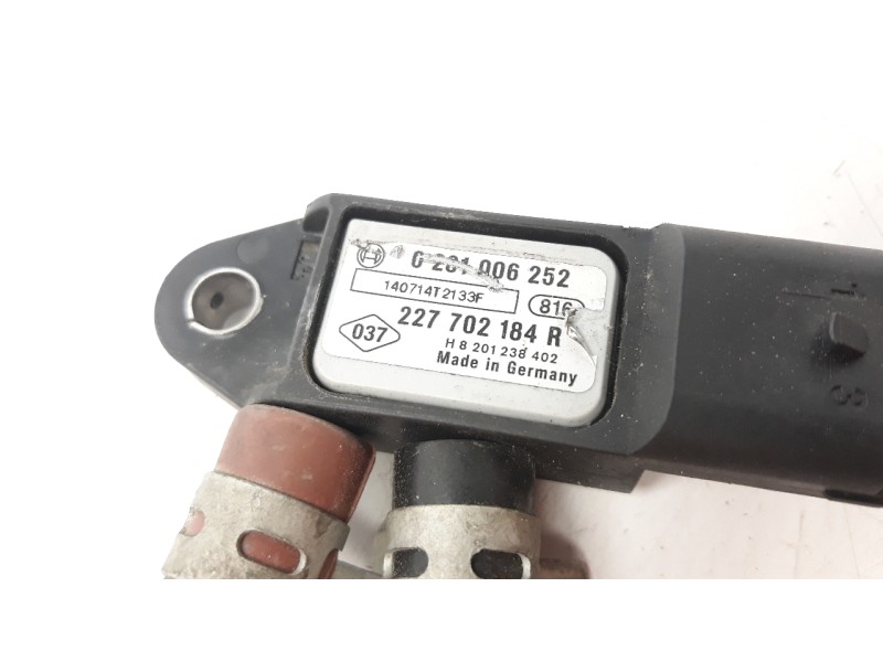 Recambio de sensor presion para renault megane iv berlina 5p 1.6 dci diesel fap energy referencia OEM IAM 227702184R  