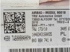 Recambio de airbag cortina delantero izquierdo para audi a1 (8x) attraction referencia OEM IAM 8X3880741A 680TW600004HNY  2