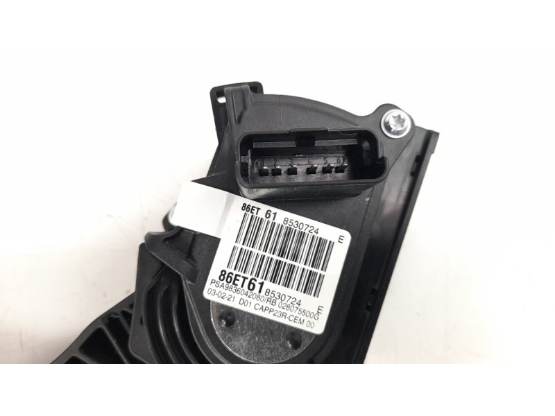 Recambio de potenciometro pedal para peugeot 308 1.6 16v e-hdi fap referencia OEM IAM 9836042080  