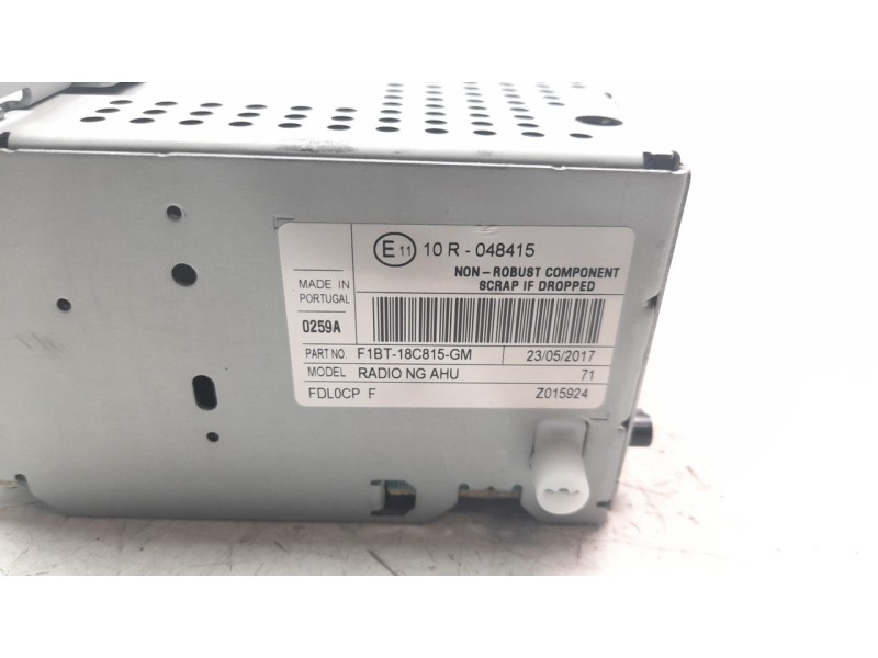 Recambio de sistema audio / radio cd para ford b-max 1.0 ecoboost cat referencia OEM IAM F1BT18C815KM  