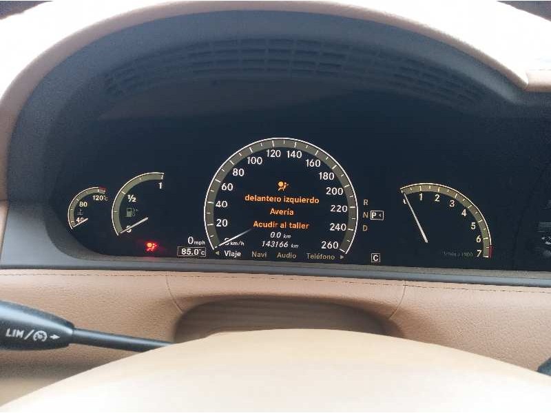 Recambio de cuadro instrumentos para mercedes-benz clase cl (w216) coupe 5.5 v8 cat referencia OEM IAM 0263650080  