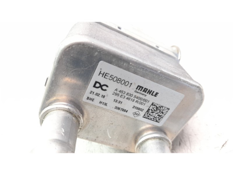 Recambio de evaporador aire acondicionado para smart fortwo coupe referencia OEM IAM A4538305400  