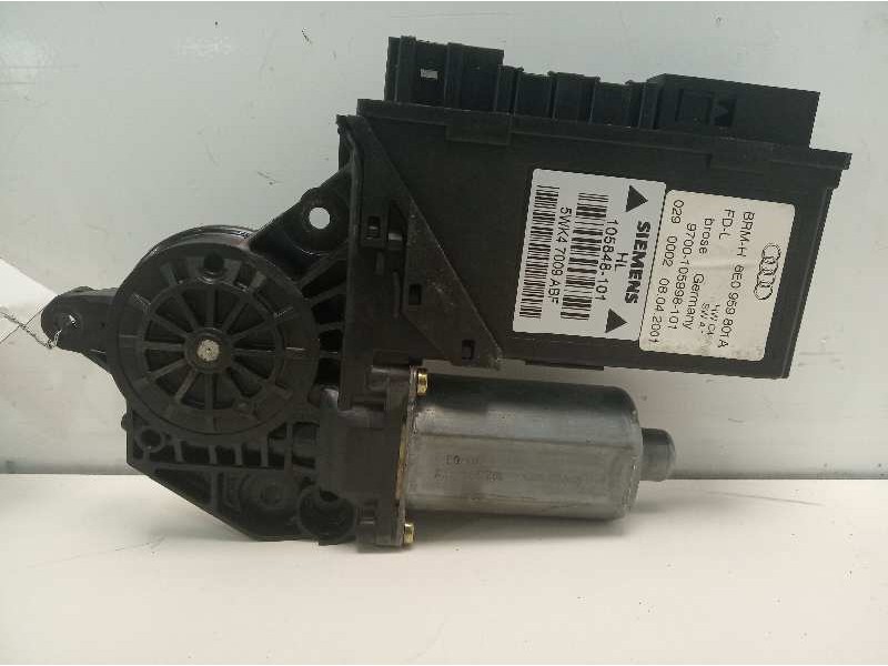 Recambio de motor elevalunas trasero izquierdo para audi a4 berlina (8e) 1.9 tdi (96kw) referencia OEM IAM 8E0959801A 0130821767