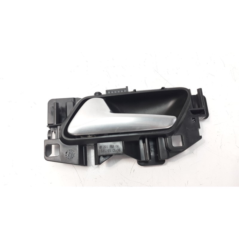 Recambio de maneta interior trasera izquierda para peugeot 308 1.6 16v e-hdi fap referencia OEM IAM 98201553W  