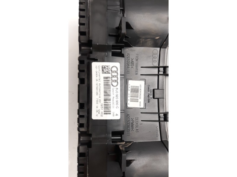 Recambio de cuadro instrumentos para audi q3 (8u) 2.0 tdi referencia OEM IAM 8U0920930C  