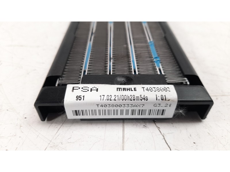 Recambio de resistencia calefaccion para peugeot 308 1.6 16v e-hdi fap referencia OEM IAM T4038003  