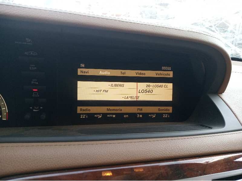 Recambio de pantalla multifuncion para mercedes-benz clase cl (w216) coupe 5.5 v8 cat referencia OEM IAM 0263659002 1036904816 