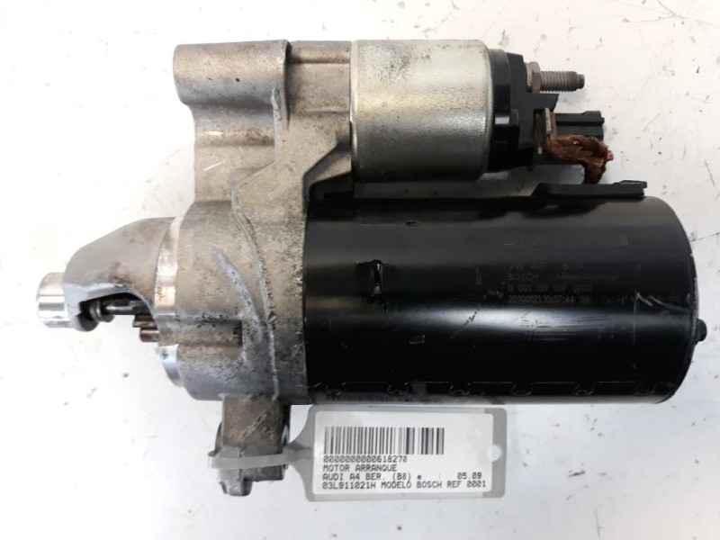 Recambio de motor arranque para audi a4 ber. (b8) e referencia OEM IAM 03L911021H STR50528 