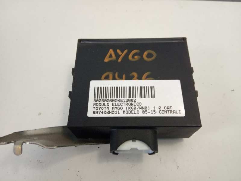 Recambio de modulo electronico para toyota aygo (kgb/wnb) 1.0 cat referencia OEM IAM 897400H011  