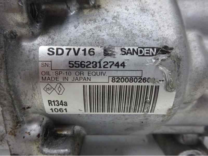 Recambio de compresor aire acondicionado para dacia logan mcv laureate referencia OEM IAM 6001547455 32742 SD7V16