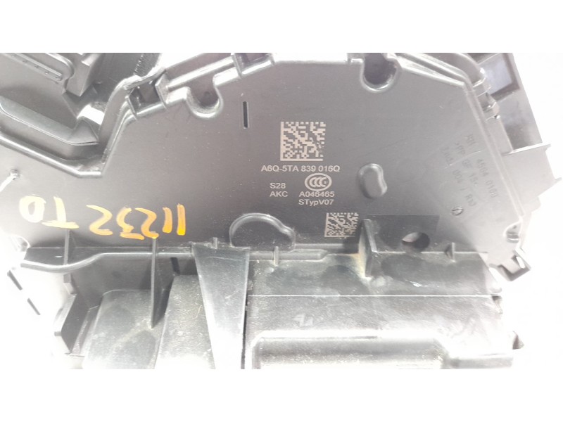 Recambio de cerradura puerta trasera derecha para audi a1 sportback (gba) 1.5 16v tsi act referencia OEM IAM 5TA839016Q  