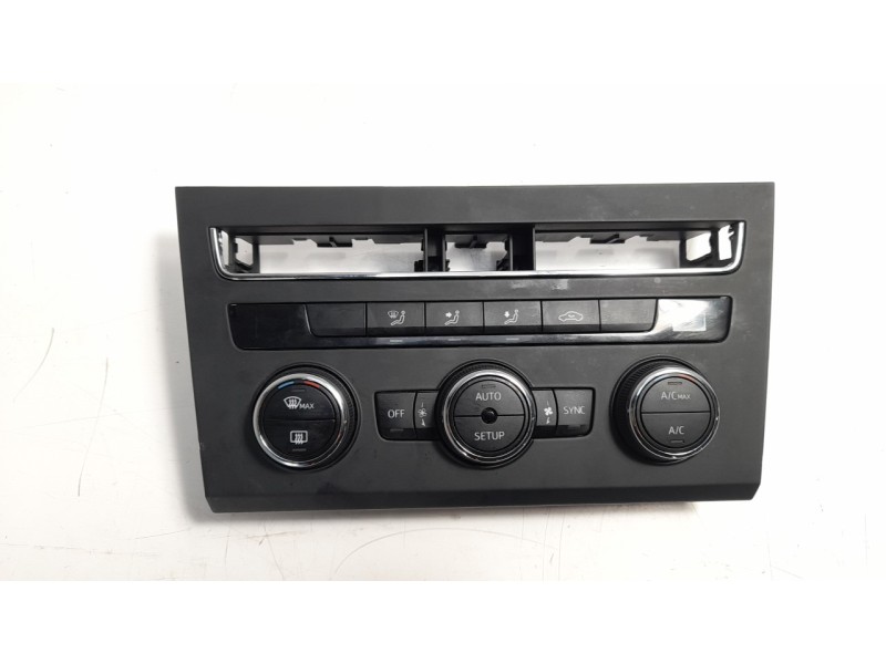 Recambio de mando climatizador para seat leon st (5f8) style connect referencia OEM IAM 5F0907044M  