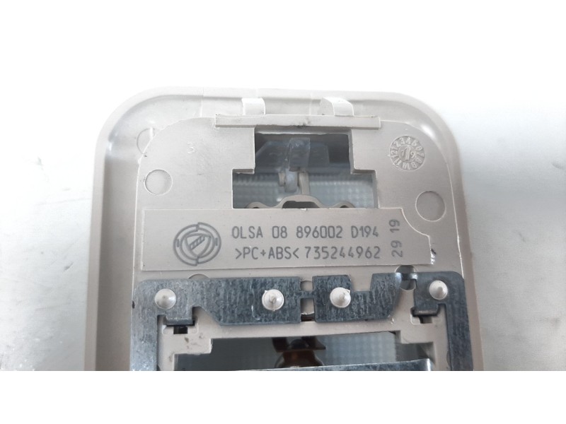 Recambio de luz interior para fiat nuova 500 (150) 1.2 cat referencia OEM IAM 735244962  