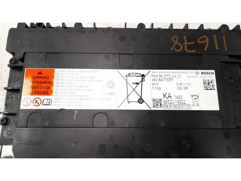 Recambio de bateria para suzuki swift (az) referencia OEM IAM 9652074S0  