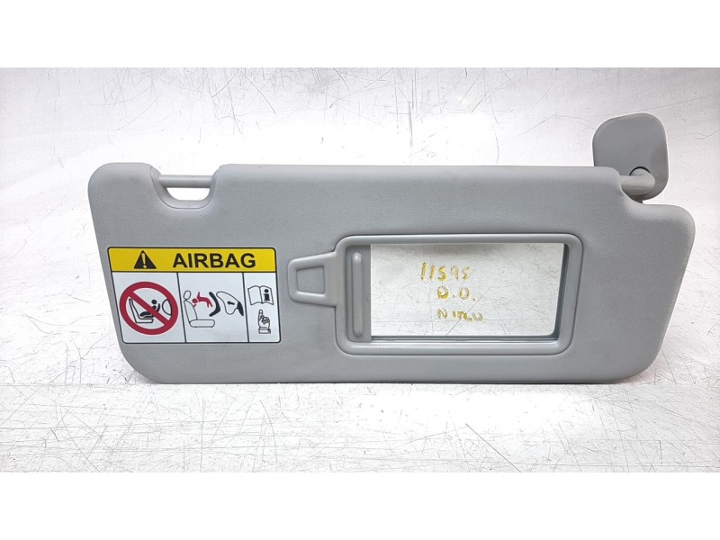 Recambio de parasol derecho para kia niro referencia OEM IAM 85220G5010HGC  