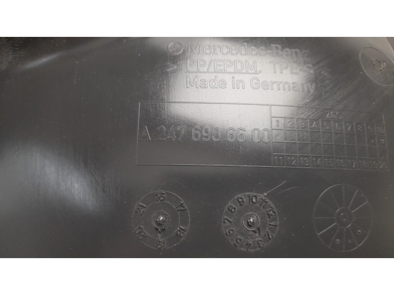 Recambio de paso rueda delantero derecho para mercedes-benz clase a (bm 177) a 180 d (177.003) referencia OEM IAM A2476906600  