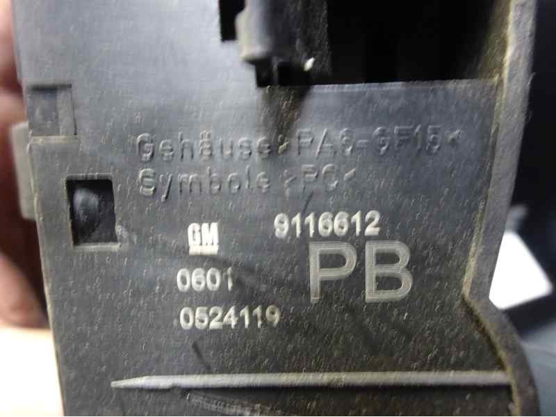 Recambio de mando luces para opel corsa c club referencia OEM IAM 9116612  