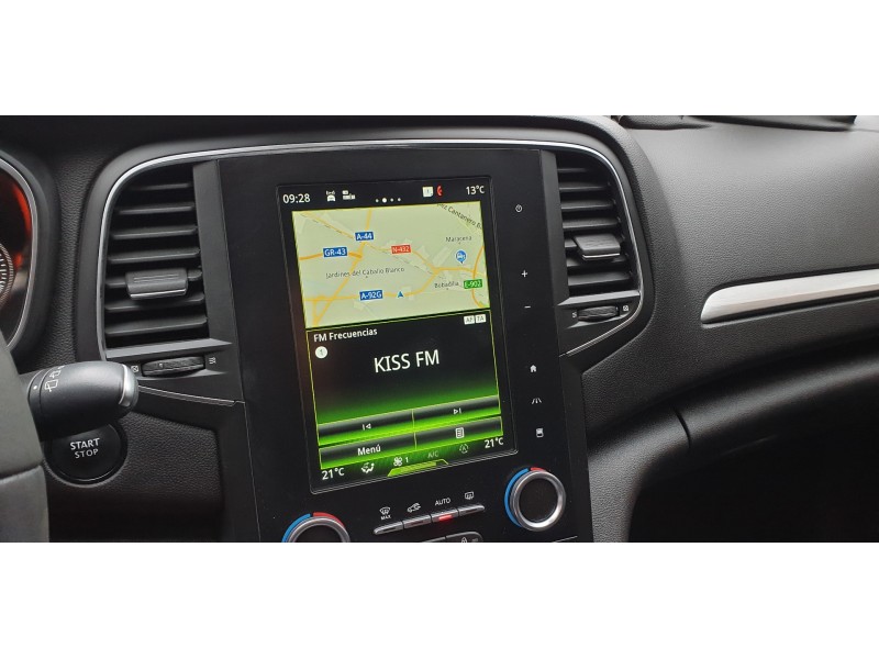 Recambio de pantalla multifuncion para renault megane iv berlina 5p 1.5 blue dci diesel fap referencia OEM IAM 280906801R  