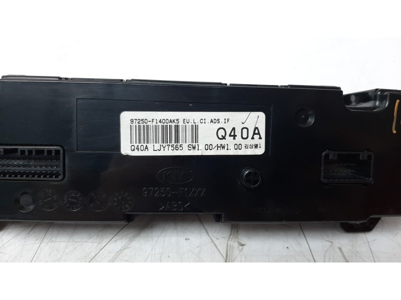Recambio de mando climatizador para kia sportage 1.7 crdi cat referencia OEM IAM 97250F1400AK5  