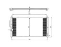 CONDENSADOR / RADIADOR AIRE ACONDICIONADO 801102T7021 801102T7021 35627