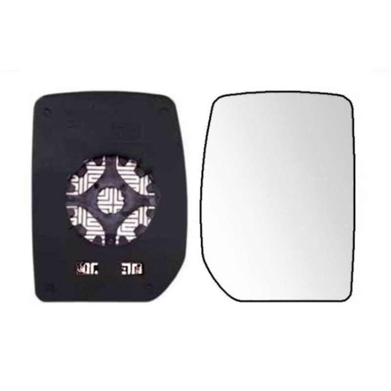Recambio de cristal retrovisor derecho para ford transit caja cerrada, corta (fy) (2000 =>) referencia OEM IAM 4059964 105102502