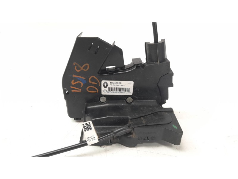 Recambio de cerradura puerta delantera derecha para renault megane iv berlina 5p 1.2 tce energy referencia OEM IAM 805020256R  