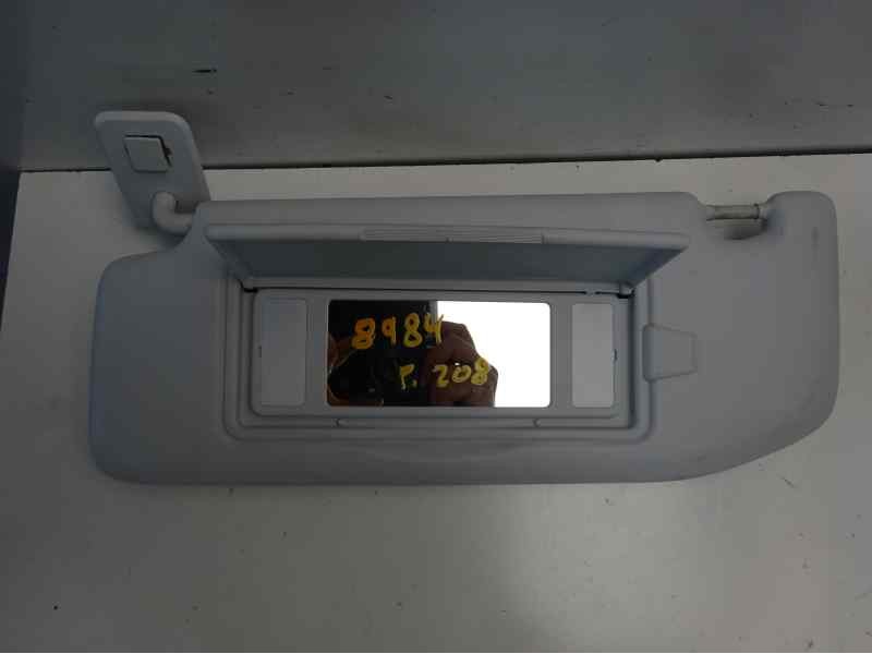 Recambio de parasol izquierdo para peugeot 208 allure referencia OEM IAM   