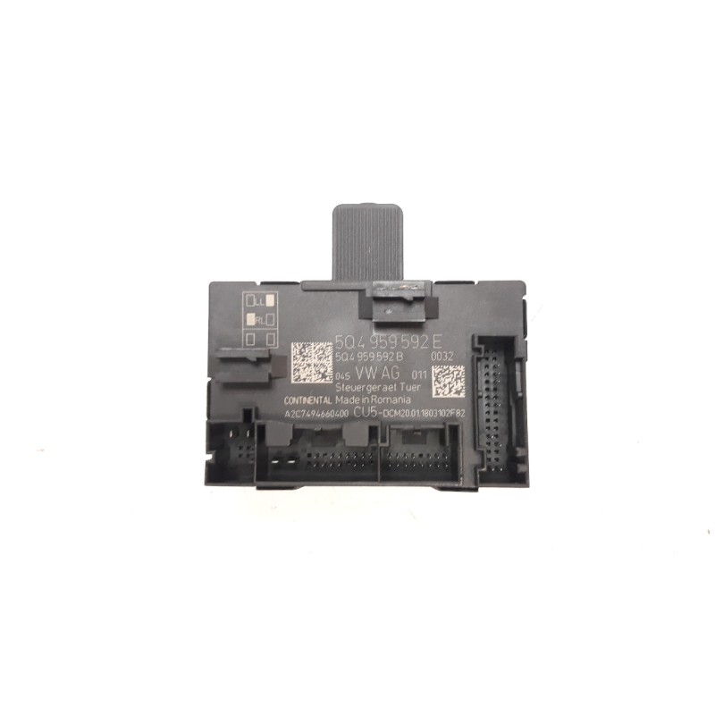 Recambio de modulo confort para skoda octavia combi (5e5) 1.4 tgi bivalent. gasolina / cng referencia OEM IAM 5Q4959592E 5Q49595