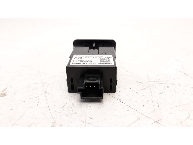 Recambio de modulo electronico para mercedes-benz clase glb (bm 247) 1.3 cat referencia OEM IAM A2478207802  