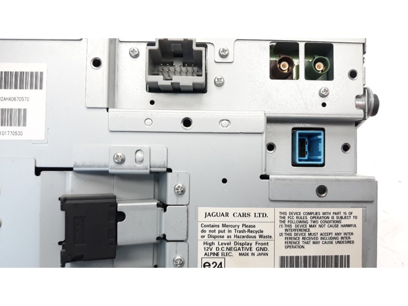 Recambio de pantalla multifuncion para jaguar xf 3.0 v6 diesel cat referencia OEM IAM 9X2310E889AB  