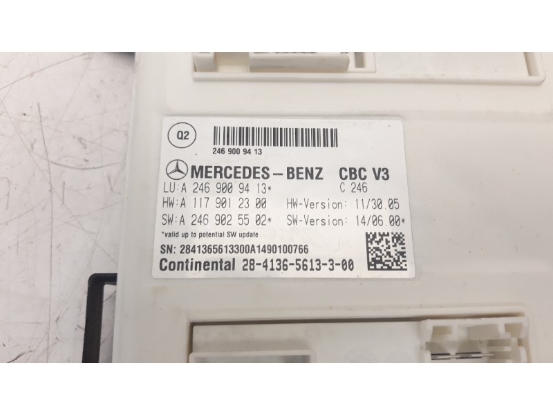 Recambio de caja reles / fusibles para mercedes-benz clase gla (w156) gla 200 cdi (156.908) referencia OEM IAM A2469009413 A1179