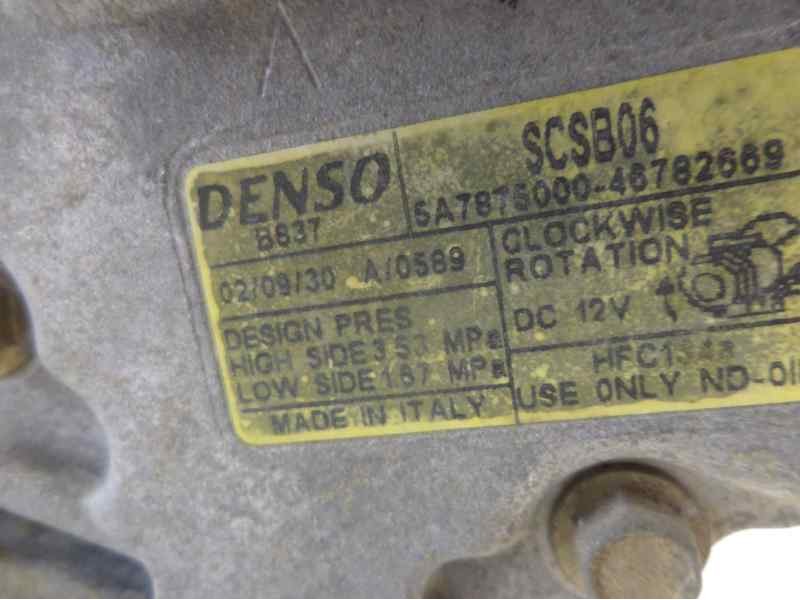 Recambio de compresor aire acondicionado para fiat punto berlina (188) 1.2 8v elx (i) referencia OEM IAM 0051747318 32183 