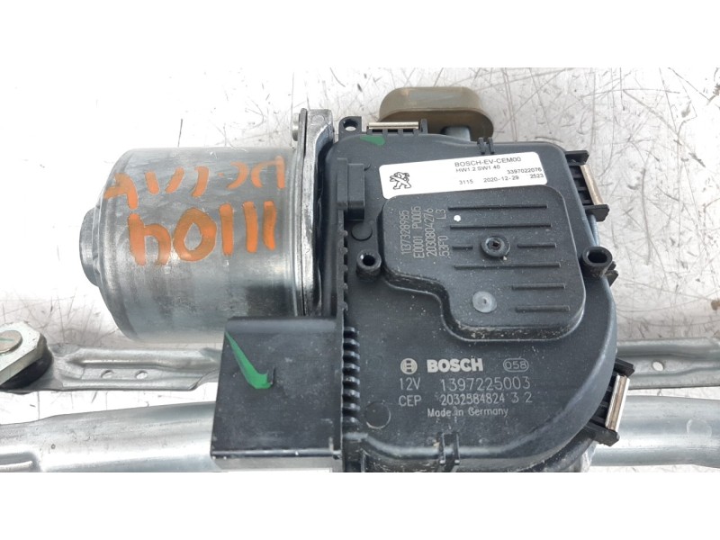 Recambio de motor limpia delantero para peugeot 3008 1.5 blue-hdi fap referencia OEM IAM 9824762480  